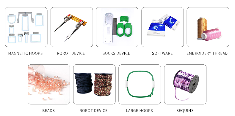 BF-900 360X200 Home Use Embroidery Machine